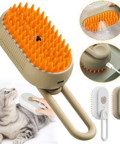 Alternative view of Cat Steam Brush Steamy Dog Brush 3 In 1 Electric Spray Cat Hair Brushes For Massage Pet Grooming Comb Hair Removal Combs Pet Products