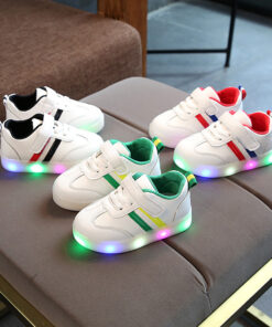Kimmy White LED Sneakers Shoes