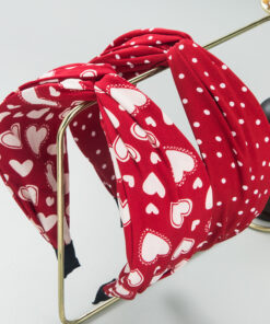 Boho Chic Fabric Print Wide Headband