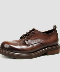 British-style Vintage Leather Shoes For Men