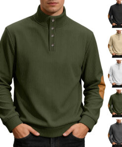 Men's Fashionable Casual Sweatshirt For Spring And Autumn