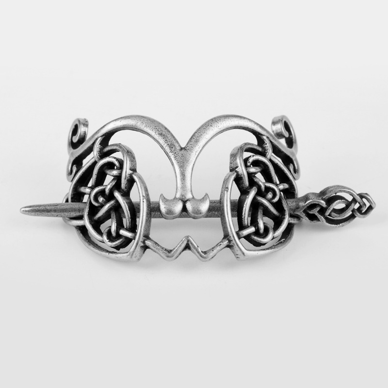 Vintage Viking Celtic Metal Dragon Hairpin – Bild 4