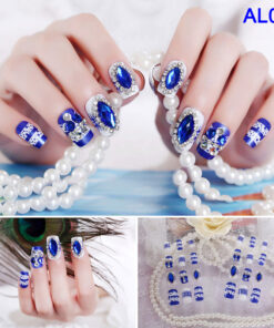 Nail art nail clips