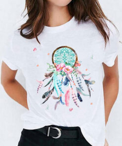 Alternative view of Cartoon Love Sweet Cute Short Sleeve