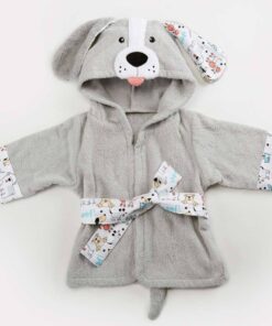 Alternative view of Cartoon Cute Animal Modeling Baby Bath Towels Baby Bathrobes Cotton Children's Bathrobes Baby Hooded