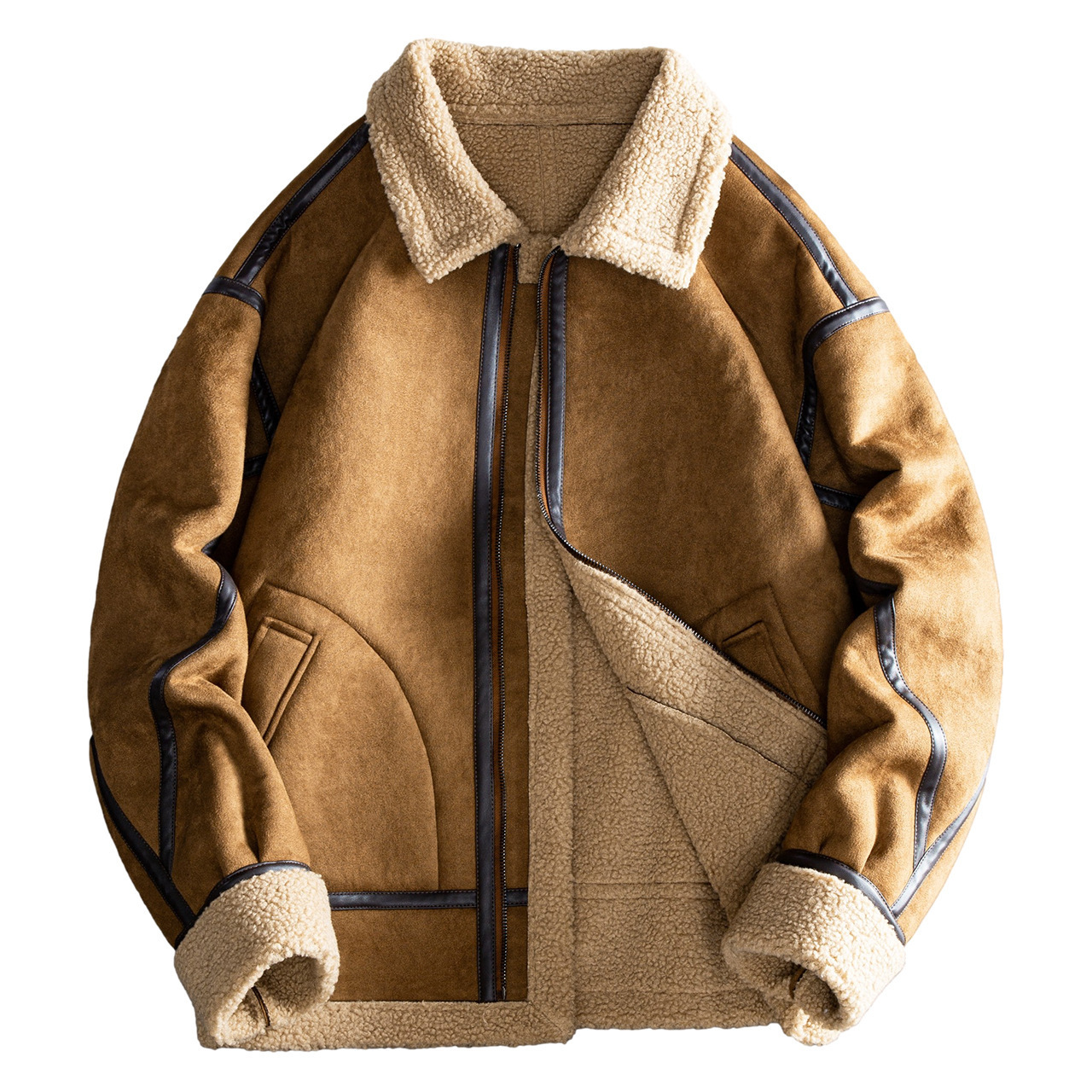 Men's Autumn Stand-Collar Jacket - Image 6