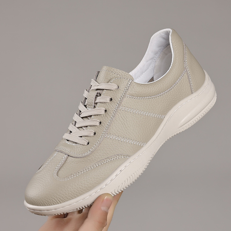 Mens Casual Leather Shoes Breathable Genuine Leather Shoes For Men – Bild 6