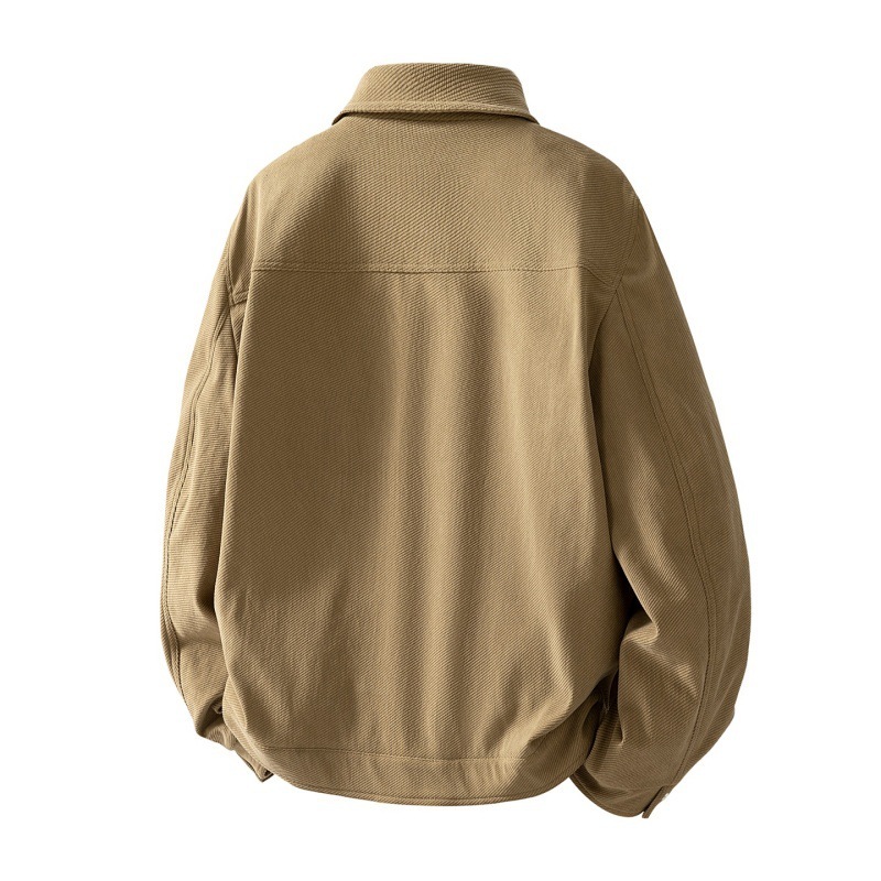 Plus-size Lapel Workwear Men's Casual Jacket - Image 5