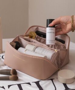 Alternative view of Travel Cosmetic Bag Large Capacity Multifunction Travel Cosmetic Bag Women Toiletries Organizer Female Storage Make Up Case Tool