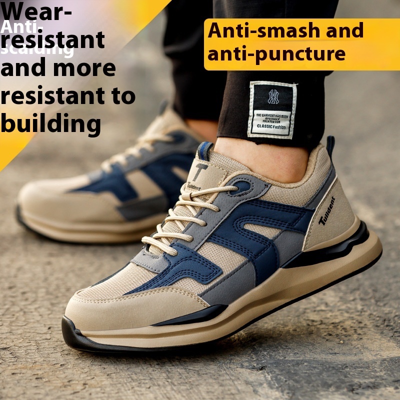 Summer Breathable Safety Shoes For Men - Image 5