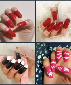 Alternative view of Manicure French-style Nail Stickers Smile Sticker Nail Beauty Tools Products