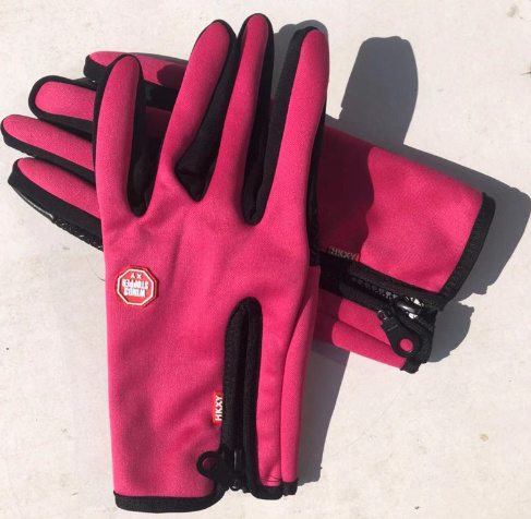 Full Finger Touch Screen Zipper Ski Gloves - Image 8