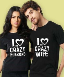 European And American Couples Short-sleeved T-shirts For Men And Women
