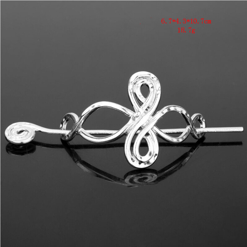 Vintage Viking Celtic Metal Dragon Hairpin – Bild 7