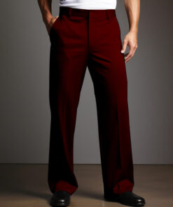 Men's Formal Suit Pants Buttons