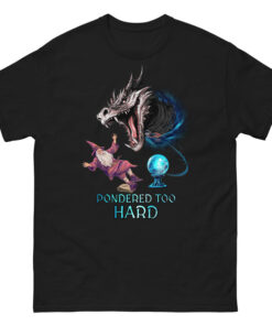 Pondered Too Hard Cotton Tshirt