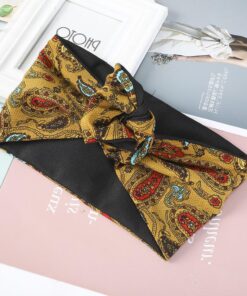Retro Printed Cross Hair Band