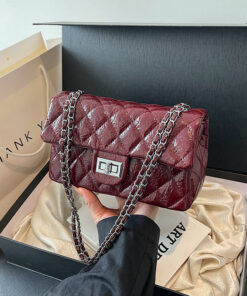 Alternative view of New Leopard Print Shoulder Crossbody Small Square Bag