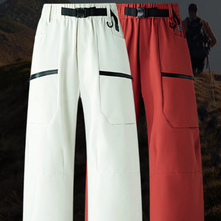 Men's 3-in-1 Hardshell Pants Lightweight Casual Trousers