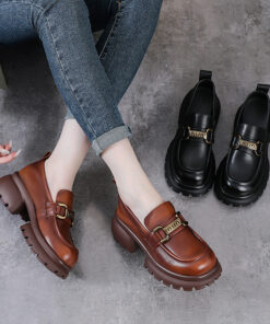 Genuine Leather British-style Casual Shoes