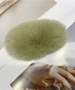 Alternative view of Korea Real Otter Hair Hair Clip Female
