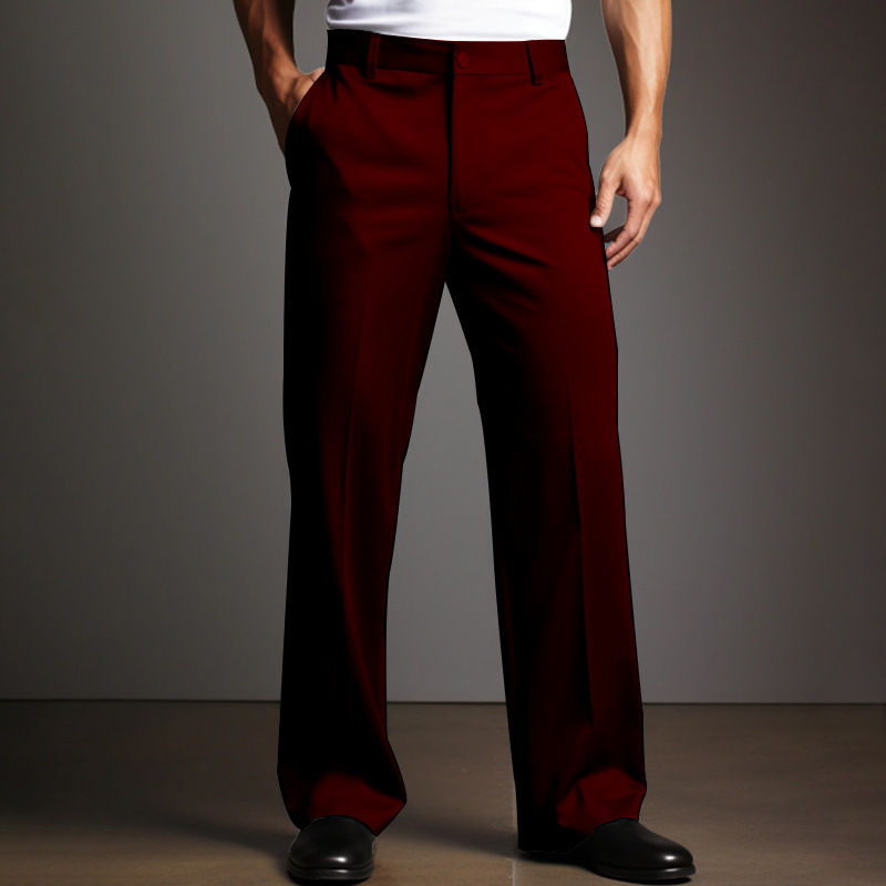 Men's Formal Suit Pants Buttons - Image 8