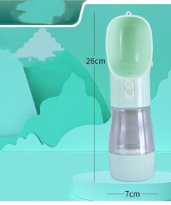 Alternative view of Pet Dog Water Bottle Feeder Bowl Portable Water Food Bottle Pets Outdoor Travel Drinking Dog Bowls Water Bowl For Dogs