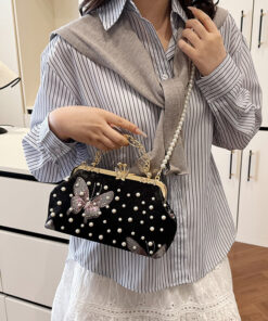 Alternative view of Chinese-style Vintage Evening Bag Versatile For Women