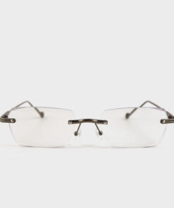 Men Rimless Photochromic Blue Light Reading Glasses