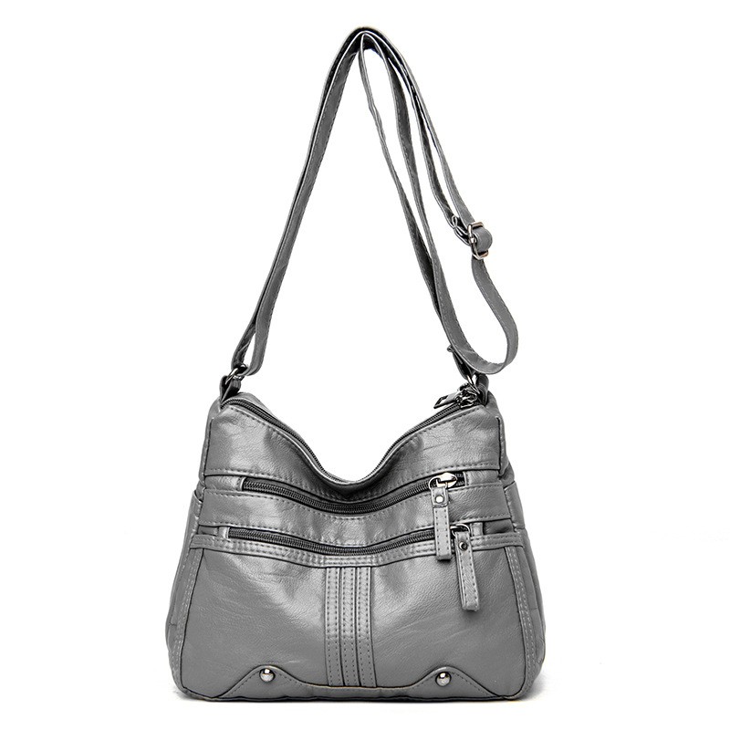 Womens Shoulder Bag Ladies Multi Pocket Messenger Handbag Cross Body Bags UK – Bild 2