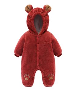 Alternative view of Newborn Baby Onesies Baby Clothes Romper Baby Quilted