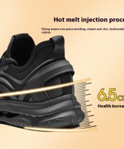 Alternative view of Invisibly Heightened Shoes Summer Casual Shoes For Men